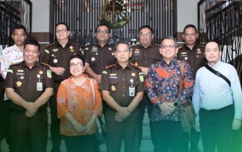 Wakajati Sumut  Eko Adhyaksono, SH.,MH Terima Audensi  Badan Strategi Kebijakan Diklat MA RI Dalam Rangka Memperkuat Landasan Hukum Penyitaan Aset Lintas Negara