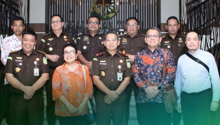 Wakajati Sumut  Eko Adhyaksono, SH.,MH Terima Audensi  Badan Strategi Kebijakan Diklat MA RI Dalam Rangka Memperkuat Landasan Hukum Penyitaan Aset Lintas Negara
