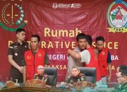 Kejaksaan Tinggi Sumut Terapkan RJ Perkara Penganiayaan Di Kejari Toba Antara Bona Parte Simangunsong Dengan Jefri Kriston Tambunan 