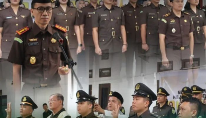 Kepala Kejaksaan Negri Nias Selatan Imam Fauzi.SH Pimpin Pelantikan 18 ASN Di Lingkungan Kejari Nias Selatan