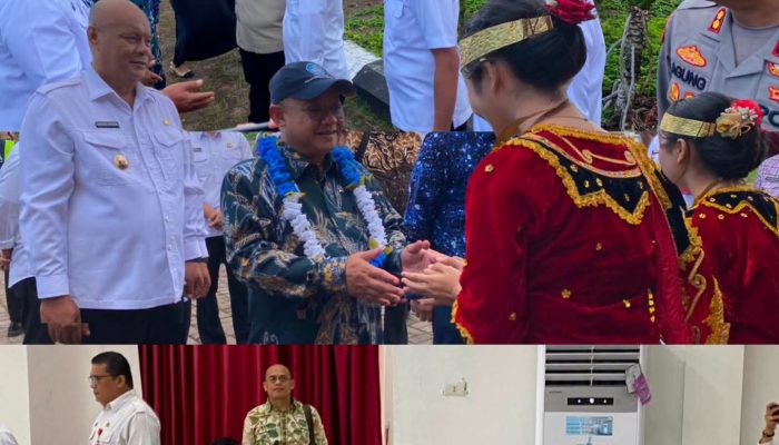 Kajari Gunung Sitoli Dr.Firman Halawa Hadiri Penyambutan Mentri Pendidikan RI