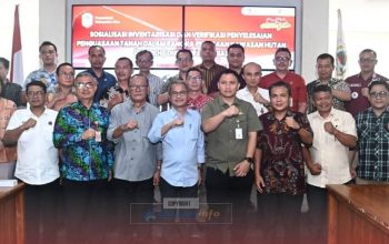 Pemkab Nias Gelar Sosialisasi Inventarisasi dan Verifikasi Penyelesaian Penguasaan Tanah
