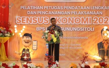 Wakil Ketua DPRD Gunungsitoli Hadiri Pelatihan Petugas Pendataan Lengkap dan Pencanangan Sensus Ekonomi 2026