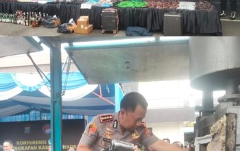 Polrestabes Medan Musnahkan Bermacam Jenis Narkoba Senilai Ratusan Miliar Dari Komplotan Jaringan Internasional  