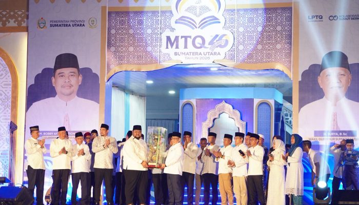 Wamenag Buka MTQ ke-40 Sumut: Momentum Rajut Persatuan dan Syiar Al-Qur’an