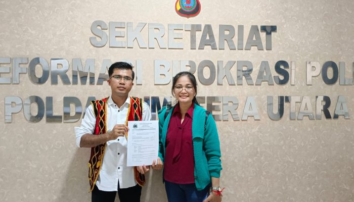Ketua Gerakan Masyakat Nias Bersatu Resmi Laporkan Kapolres Nias Dan Jajaran Ke Propam Polda Sumut
