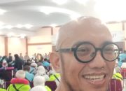 Kloter 16 Deberkasi Medan Di Sambut Wakil Mentri Haji Dan Umroh H.Dahnil Azhar Simanjuntak Di Aula Madinatul Hujan Asrama Haji Kelas I Medan