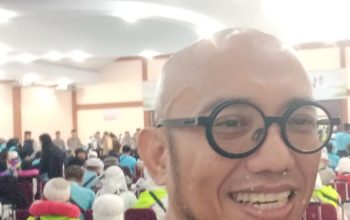 Kloter 16 Deberkasi Medan Di Sambut Wakil Mentri Haji Dan Umroh H.Dahnil Azhar Simanjuntak Di Aula Madinatul Hujan Asrama Haji Kelas I Medan