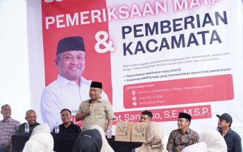 Ribuan Warga Langkat Antusias Ikuti Pemeriksaan Mata dan Pembagian Kacamata Gratis