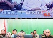 Kajatisu Muhibuddin SH.MH Dan Para Asisten Mengikuti Virtual Zoom Jaksa Agung Muda Intelejen Kejagung RI
