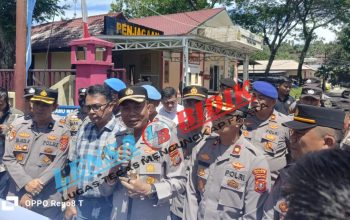 Aliansi GMPKK Laksanakan Aksi Damai di Polres Nias Dukung Kapolres Nias Ungkap Pembunuh Siswa SMK 1 ATM 