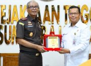 Kepala Kejaksaan Tinggi Sumut Muhibuddin SH.MH Terima Audensi Dari BPK Perwakilan Sumut