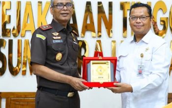 Kepala Kejaksaan Tinggi Sumut Muhibuddin SH.MH Terima Audensi Dari BPK Perwakilan Sumut