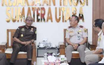 Kejatisu Muhibuddin.SH.MH Terima Audensi Kepala Balai Karantina Sumut