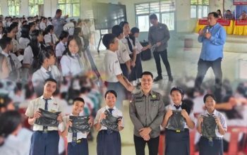 Tim Kejari Nias Selatan Melalui Bidang Intelejen laksanakan Bimbingan Hukum Ke Sekolah Tentang Bahaya Narkoba