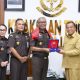 Kajatisu Muhibuddin.SH.MH Menerima Kunjungan Bupati Karo Brigjen Pol (Purn) Antonius Ginting Di Dampingi Kejari Karo Edmon Purba.SH.MH