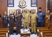 Kajatisu Muhibuddin.SH.MH Terima Kunjungan Sekda Sumut Sulaiman Harahap Bersama Ketua LPTQ Sumut Dr.H. Asren Nasution