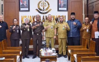 Kajatisu Muhibuddin.SH.MH Terima Kunjungan Sekda Sumut Sulaiman Harahap Bersama Ketua LPTQ Sumut Dr.H. Asren Nasution
