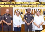 Kejatisu Muhibuddin.SH.MH Terima Kunjungan Direktur  PT.Hutama Karya.