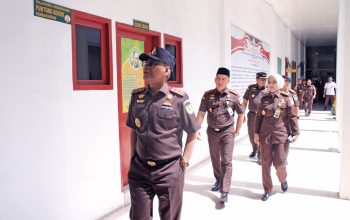 Kejatisu Muhibuddin SH.MH Inspeksi Mendadak Kajari Belawan, Pastikan Kondisi Kinerja Jajaran 