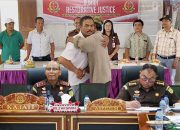Kajati Sumut Muhibuddin.SH.MH Di Dampingi Aspidum Kejati Sumut Suhendri.SH.MH Saat Pimpin Ekspos Restorative Justice Di Kejari. Humbang Hasundutan