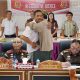 Kajati Sumut Muhibuddin.SH.MH Di Dampingi Aspidum Kejati Sumut Suhendri.SH.MH Saat Pimpin Ekspos Restorative Justice Di Kejari. Humbang Hasundutan