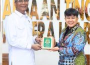 Direktur PT INALUM Melati Sarnita Dan Jajaran Silaturahmi Dengan Kajati Sumut Muhibuddin SH.MH Dalam Rangka Mewujudkan Sinergitas antara Kejati Dan Pencegahan  Tindak Pidana Korupsi Di tubuh BUMN