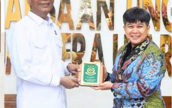 Direktur PT INALUM Melati Sarnita Dan Jajaran Silaturahmi Dengan Kajati Sumut Muhibuddin SH.MH Dalam Rangka Mewujudkan Sinergitas antara Kejati Dan Pencegahan  Tindak Pidana Korupsi Di tubuh BUMN
