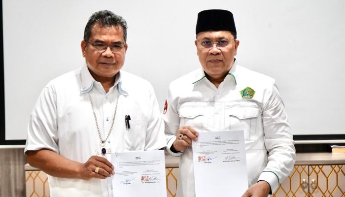 Optimalkan Kapasitas Penyuluh, Kanwil Kemenag Sumut dan Keuskupan Agung Medan Jalin Kerja Sama