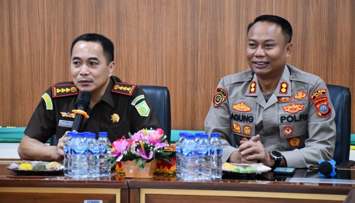 Kapolres Nias Silaturahmi Dengan Kejari Gunungsitoli, Kajari Gunungsitoli Firman Halawa Sampaikan Kolaborasi 2 Institusi  Penegakan Hukum Yang Obyektif