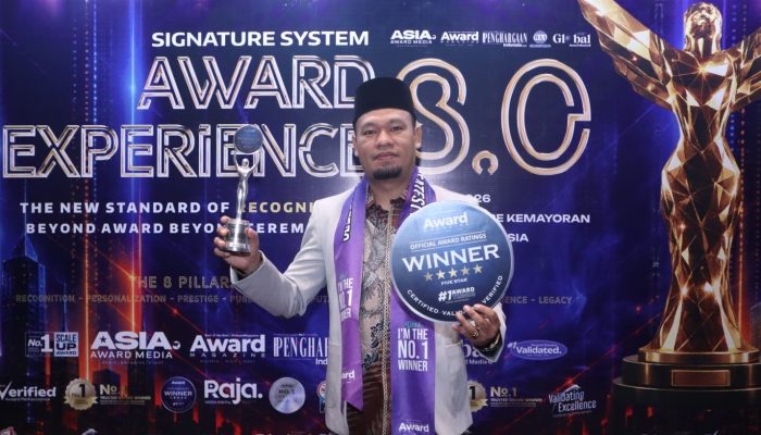 Kepala MTsN 1 Labuhan batu Raih The Best Leadership Education pada ILE Award 2026