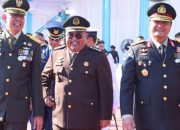Aspidum Kejatisu Suhendri.SH.MH Mewakili Kejatisu  Dalam Peringatan HUT Bhayangkara ke -80 Tahun Di Lapangan Mapolda Sumut 