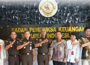 Kajati Sumut Muhibuddin.SH.MH Berama Wakajati Sumut Eko Adhyaksono, SH.,MH Hingga Asisten Tindak Pidana Khusus Johny William Pardede, SH.,MH Kunjungi Kantor Perwakilan BPK Sumut