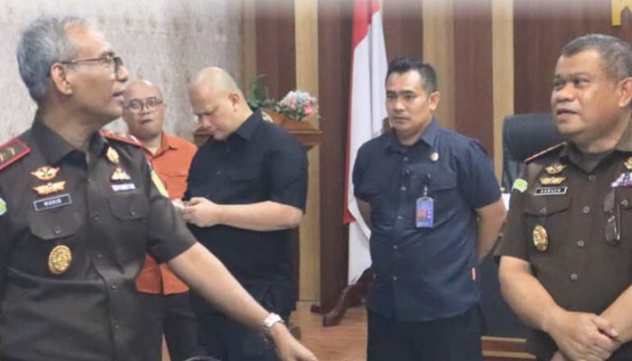 Kajati Sumut Muhibuddin SH.MH Inspeksi Mendadak Di Kejari Langkat