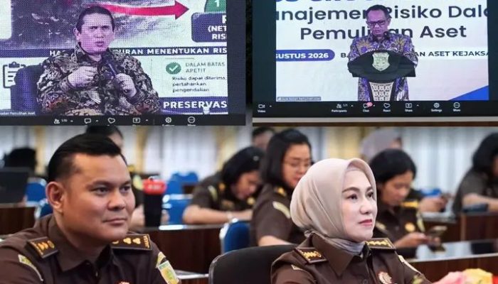 Plt Asisten Pemulihan Aset Kejatisu Setyorini.SH.MH Mewakili Kajatisu Dan Seluruh Kepala Seksi Pemulihan Aset Kejari Se Sumut Mengikuti FGD Bersama Kepala Pemulihan Aset Kejagung RI