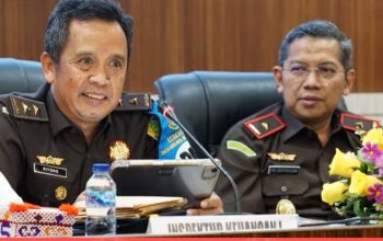 Inspektur l Keuangan Kejagung RI Riyono.SH.M.Hum Dan Rombongan  Kunjungi Kejatisu Dalam Monitoring Inspeksi Keuangan Pada Satuan Kerja Di Kejati Sumut