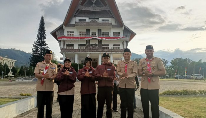 Dari Toba Menuju Cibubur, Dua Siswa MTsN Toba Samosir Siap Ikuti Jambore Nasional 2026