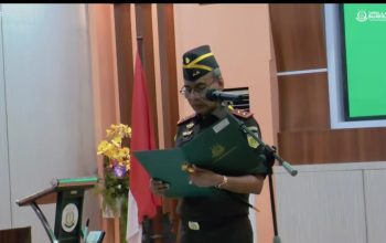 Kajatisu Muhibuddin.SH.MH Pimpin Pelantikan Aspema dan 5 Kejari 