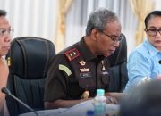 Kajati Sumut Muhibuddin.SH.MH, Pimpin Rapat Penetapan Status Lahan Yang Akan Di Bangun Jalan Raya Bersama PT Pelindo Belawan