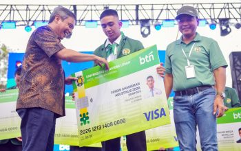 Perluas Dukungan untuk Ekosistem Transaksi Kampus, BTN Luncurkan 9.800 KTM Co-Branding USU
