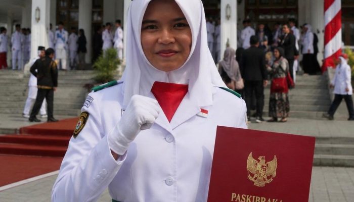 Kisah Inspiratif Raja Annisa, Siswi MAN Tanjungbalai Tembus Paskibraka Provinsi Sumut 2026