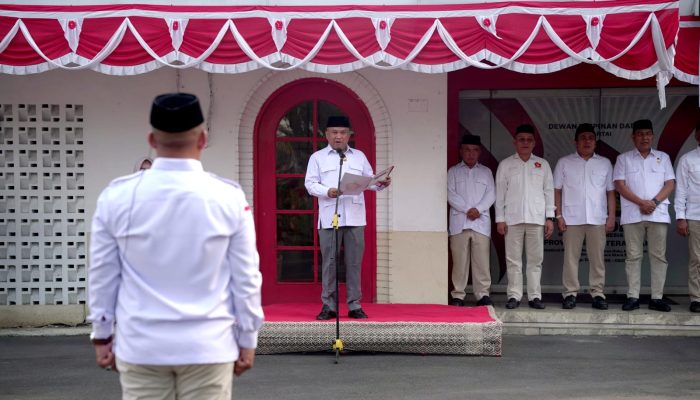 Gerindra Sumut, Sugiat Ingatkan Kader Siapkan Diri Raih Indonesia Emas Pada HUT RI Ke 81
