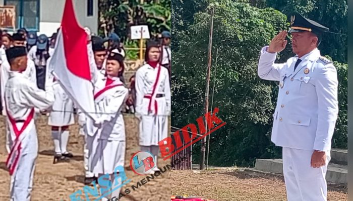 Upacara HUT RI ke 81 di Kecamatan Tugala Oyo Berjalan dengan Baik Ribuan Masyarakat Turut Mengikuti.