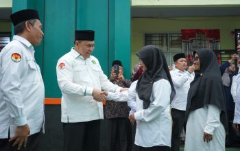Kanwil Kemenag Sumut H.Ahmad Qosbi Lantik Ratusan Kepala KUA se-Sumut, Sampaikan “Jangan Lemahkan Instansi dengan Kinerja Buruk”