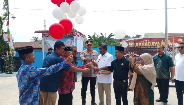 Turut Hadir Walikota Binjai Telah Resmi Buka Lomba Pengibaran Bendera dan Vasfor Aksadaya Di STKIP Budidaya Binjai .