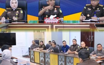 Kajati Sumut Muhibuddin SH.MH. Pimpin Rapat Kordinasi Antara Aswas Kajatisu, Asisten Pembinaan Dalam Merealisasikan Anggaran Sesuai Peraturan 