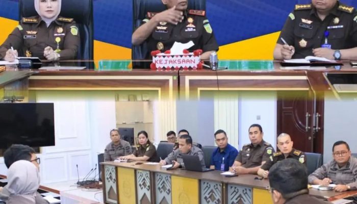 Kajati Sumut Muhibuddin SH.MH. Pimpin Rapat Kordinasi Antara Aswas Kajatisu, Asisten Pembinaan Dalam Merealisasikan Anggaran Sesuai Peraturan 