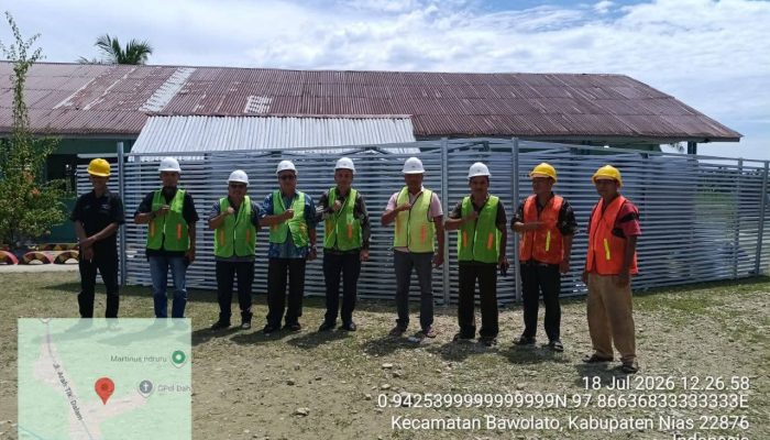 Sentuh Progres 75 Persen, Revitalisasi SMPN 1 Bawolato Nias Masuki Tahap Finishing