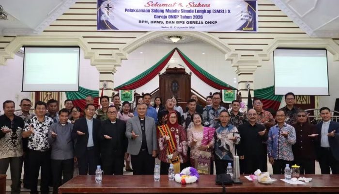 Sidang Majelis Sinode Lengkap ONKP Ke-X Resmi Dibuka di Kota Medan