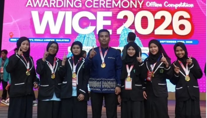 Pelet Ikan Bawa Siswa MAN Karo Raih Medali Emas WICE 2026 di Malaysia